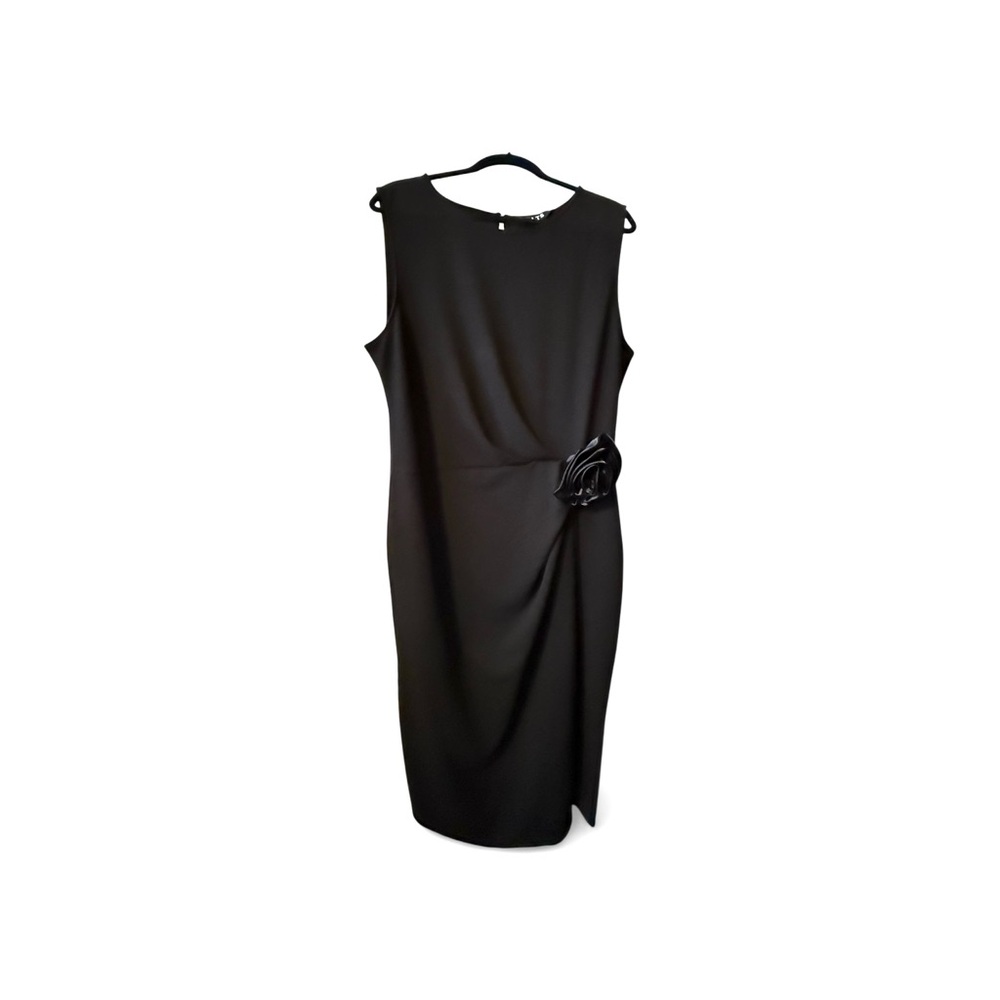 NWT Long Tall Sally 16 Sleeveless Black Dress